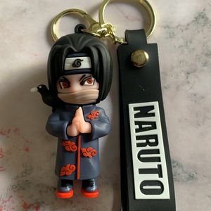 Itachi Akatsuki Rubber Keychain | Naruto Anime