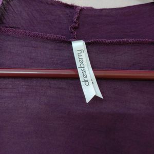 Dressberry Purple Shrug