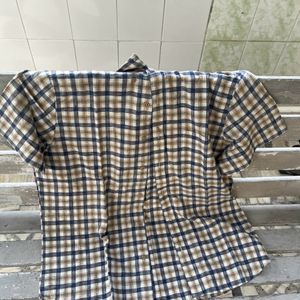 Causal Shirts Mens Half Selves