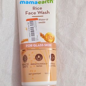 Mamaearth Rice Face Wash 100ml(BRAND NEW FRESH SEA