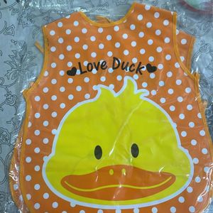 Baby Bibs Big Size Peva Material Dirt Proof X2