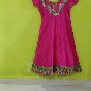 Anarkali Red Rose