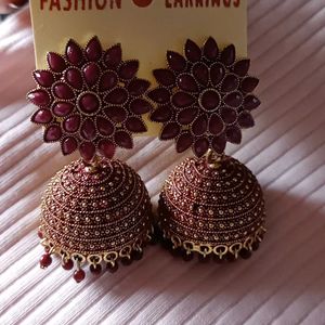 Jhumka Earings Buy 1 Get One Free