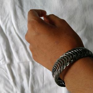 Black Metal Bangle