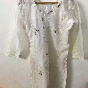 Organza Kurta