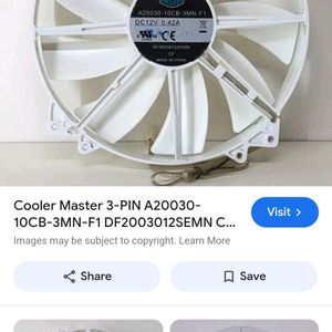 Cooler Master 3pin Fan High Speed