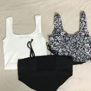 Crop Tops/Combo Of 3