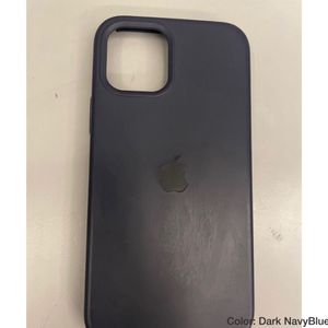 iPhone 12 Pro Silicon Cover - Navy Blue