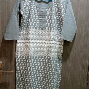 NEW GREY KURTI