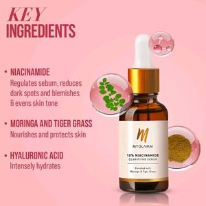 Myglamm 10% Niacinamide Clarifying Serum