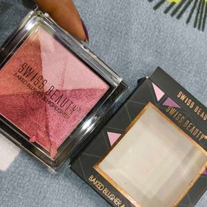 Swiss Beauty Highlights And Blusher