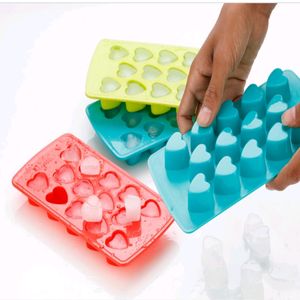 Pack Of 5 Ice Cube Trays Combo