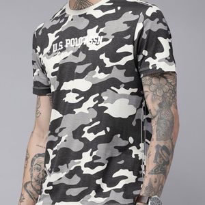 NEW U.S. Polo Assn. Camouflage Printed Tshirt