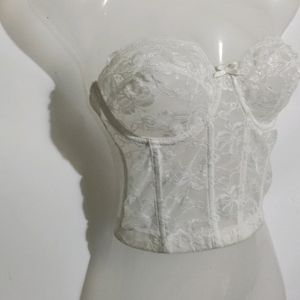 BEAUTIFUL WHITE NET PRINCESS CORSET