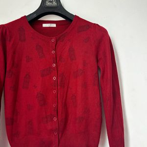 Red Cardigan