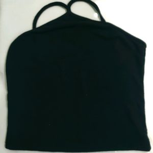 New halter Neck BLACK TANK TOP