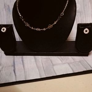 Combo Of 5 Sets (Chain With Earrings)