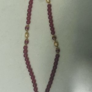 Red Beads Neckpiece