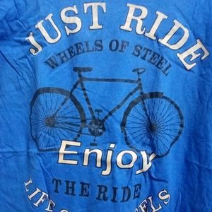 Blue Cycle Tshirt (WOMEN)