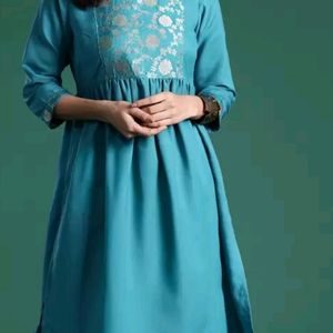 Grab This Beautiful Blue Kurta