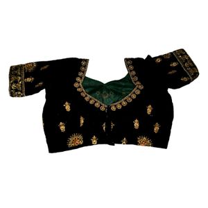 Festive Or Wedding Wear Dark Green Lehenga