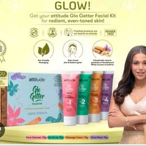 Amway Attitude Glo Better Facial Kit(100% Organic)