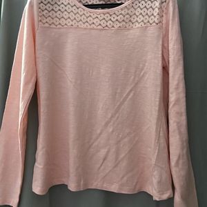 Pink Full Sleeves Top