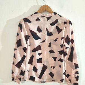 Nude Printed Top ( Women)