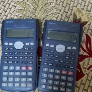 Combo Of Two Casio Scientific Calculators