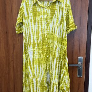 Green Stylish Kurta For Women