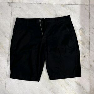 MAX COTTON CHINO BLACK SHORTS SIZE 32