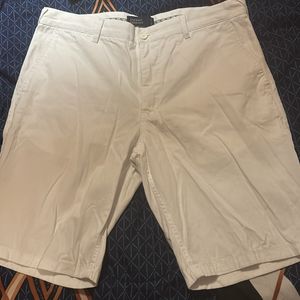 White Indian Terrain Shorts - Regular Fit