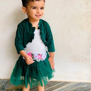 Baby Green Frock