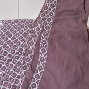 Semi Stitch  Lahnga With Dupatta