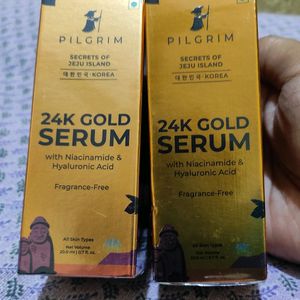 😍sealed Pack Of 3 Pilgrim Serum..😍