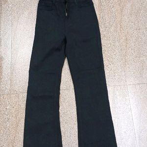 Super Stretchable Bootcut Black Pants For Women