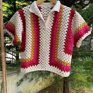 Crochet Unisex Polo