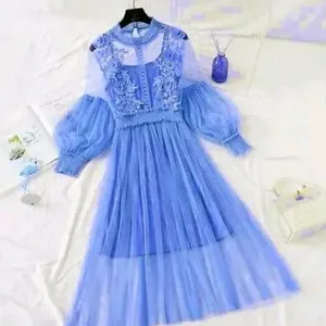 Beautiful Blue Dress Use Only 4 Times