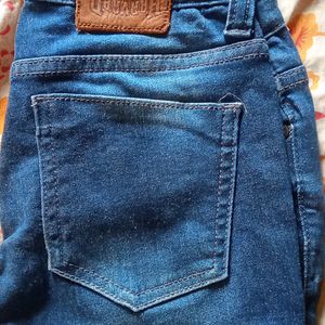 Blue Jeans Stretch Cotton Comfortable To Wear 😌