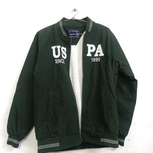 Army Green Versity Jacket