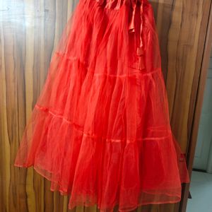 Perfect Heavy Flare Red Lehenga