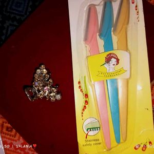 Combo Hair Accessories & Remove FaceHair