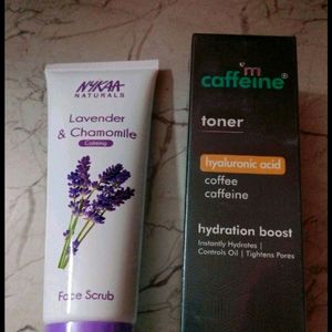 Face Toner & Body Scrub