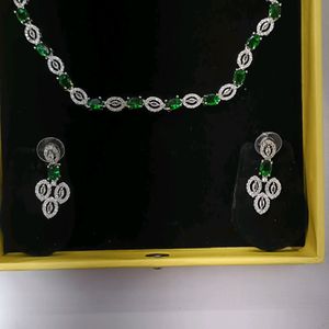 American Diamond Necklace Jewellery