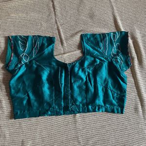 Bandhani Saree With Stitched Blouse