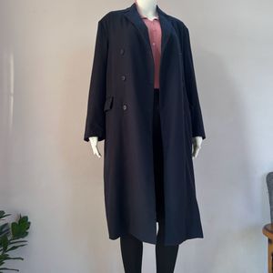 Polyblend Long Coat  FIXED PRICE