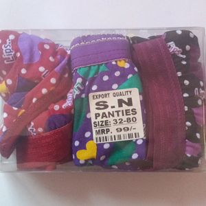 80 Size Panty ( 3 Piece)