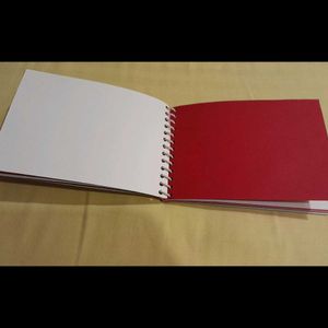 Black & White & Red Notepad