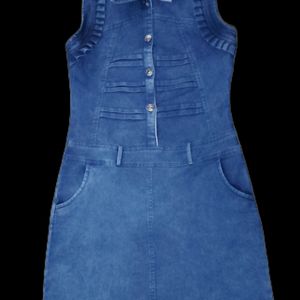 Denim Western Kurti