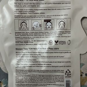 Tony Moly Face Mask